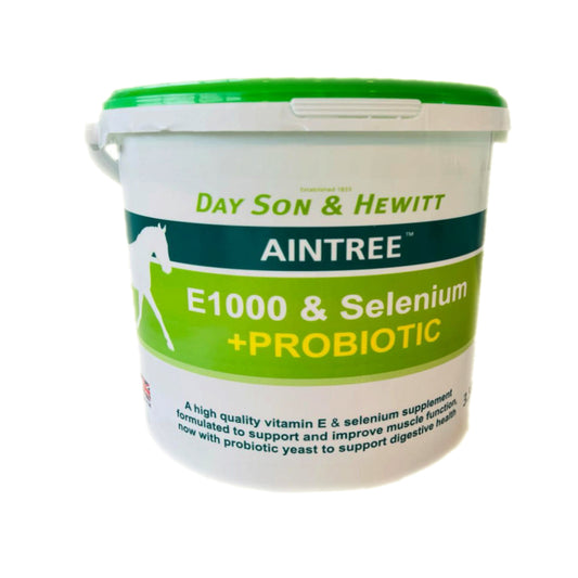 Aintree E1000 & Selenium + Probiotics Supplement