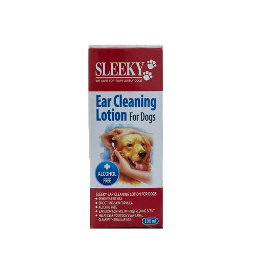 Sleeky Ear Cleaning Lotion for Dogs 100ml