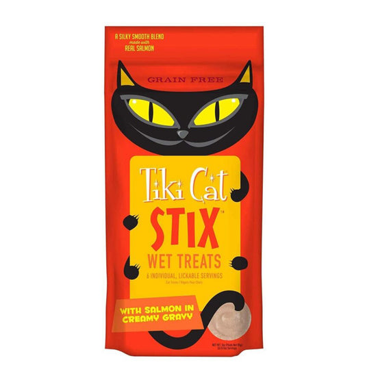 Tiki Cat Stix Treats Salmon Mousse -3 oz bag